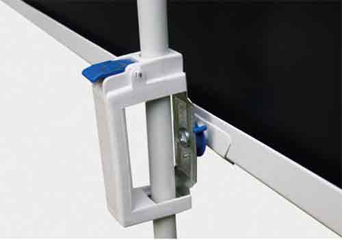 Portable Tripod Projection Screen - Height Adjustment