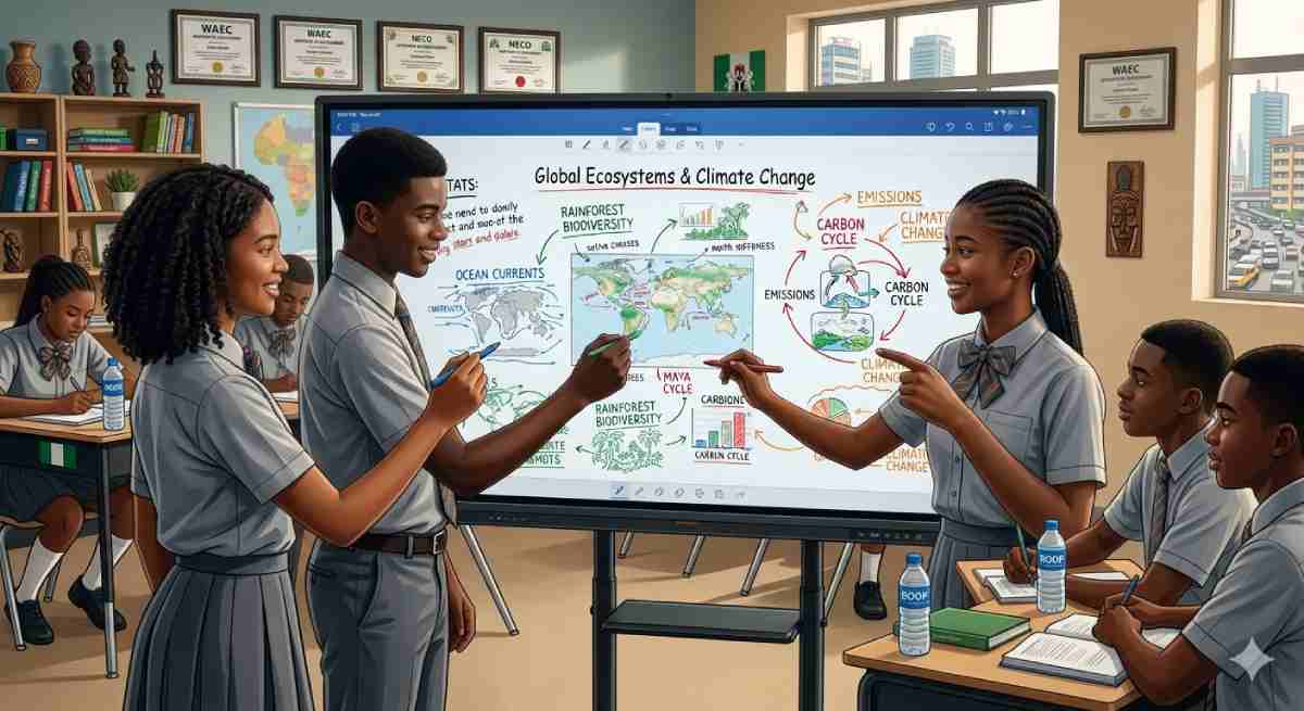 Multi-touch feature of interactive flat panel display